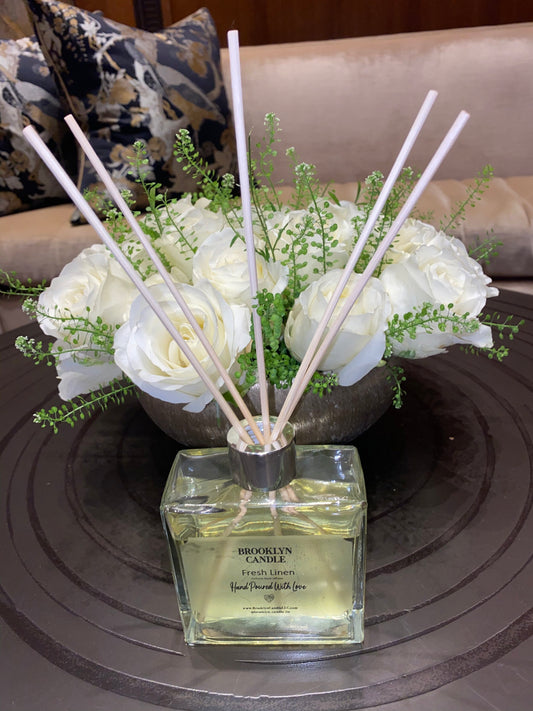 Luxurious Perfume Black reed Diffuser by Brooklyn candle llc